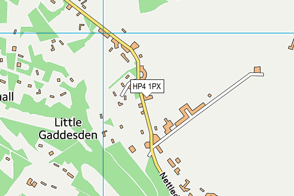 HP4 1PX map - OS VectorMap District (Ordnance Survey) HP4 1PX map - OS VectorMap District (Ordnance Survey)