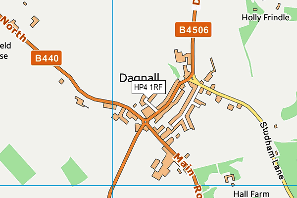 HP4 1RF map - OS VectorMap District (Ordnance Survey)