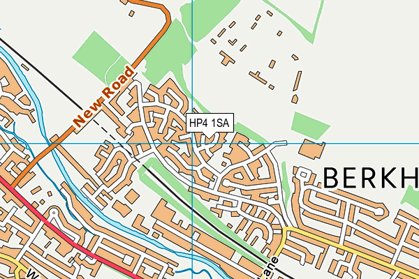 HP4 1SA map - OS VectorMap District (Ordnance Survey) HP4 1SA map - OS VectorMap District (Ordnance Survey)