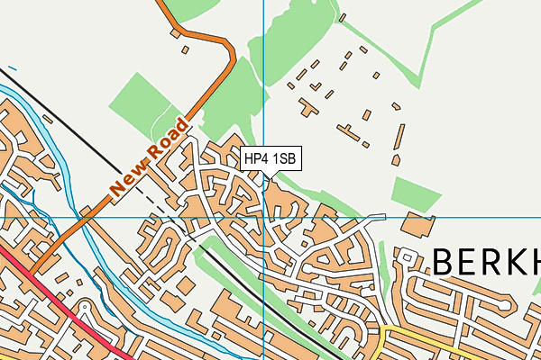 HP4 1SB map - OS VectorMap District (Ordnance Survey) HP4 1SB map - OS VectorMap District (Ordnance Survey)