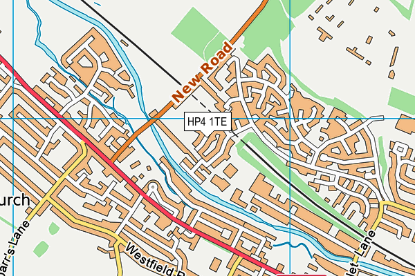 HP4 1TE map - OS VectorMap District (Ordnance Survey) HP4 1TE map - OS VectorMap District (Ordnance Survey)