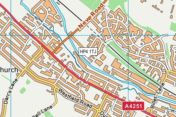 HP4 1TJ map - OS VectorMap District (Ordnance Survey) HP4 1TJ map - OS VectorMap District (Ordnance Survey)