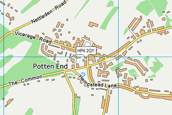 HP4 2QY map - OS VectorMap District (Ordnance Survey) HP4 2QY map - OS VectorMap District (Ordnance Survey)