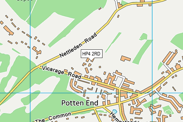 HP4 2RD map - OS VectorMap District (Ordnance Survey) HP4 2RD map - OS VectorMap District (Ordnance Survey)