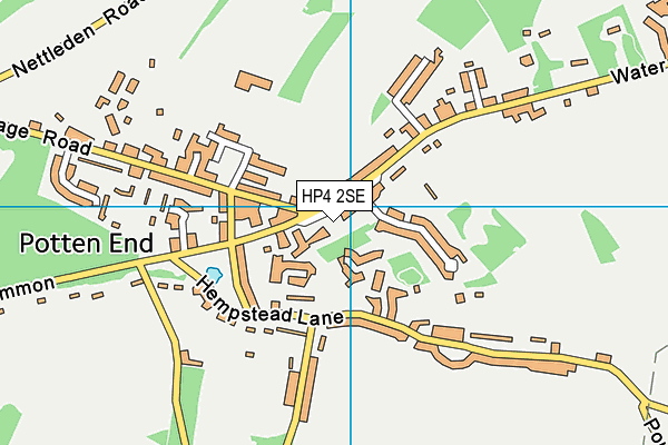 HP4 2SE map - OS VectorMap District (Ordnance Survey) HP4 2SE map - OS VectorMap District (Ordnance Survey)