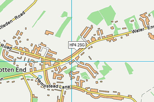 HP4 2SG map - OS VectorMap District (Ordnance Survey) HP4 2SG map - OS VectorMap District (Ordnance Survey)