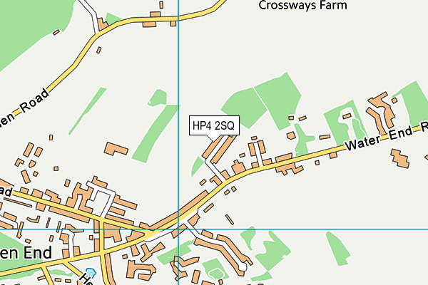 HP4 2SQ map - OS VectorMap District (Ordnance Survey) HP4 2SQ map - OS VectorMap District (Ordnance Survey)