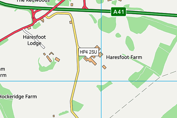 HP4 2SU map - OS VectorMap District (Ordnance Survey) HP4 2SU map - OS VectorMap District (Ordnance Survey)