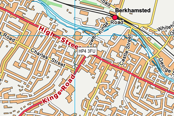 HP4 3FU map - OS VectorMap District (Ordnance Survey) HP4 3FU map - OS VectorMap District (Ordnance Survey)