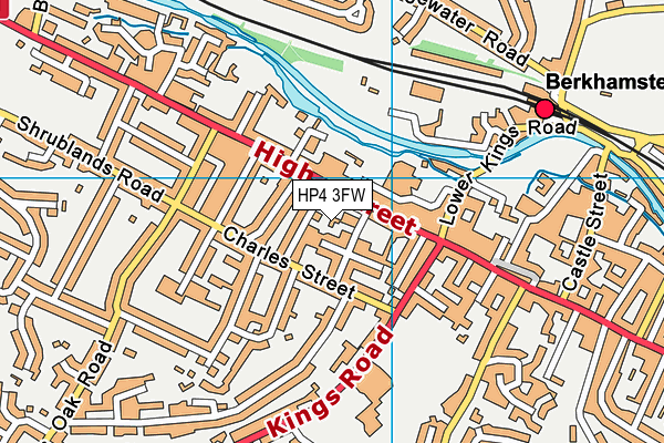 HP4 3FW map - OS VectorMap District (Ordnance Survey) HP4 3FW map - OS VectorMap District (Ordnance Survey)