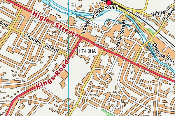 HP4 3HA map - OS VectorMap District (Ordnance Survey) HP4 3HA map - OS VectorMap District (Ordnance Survey)