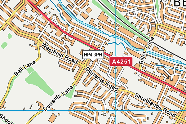 HP4 3PH map - OS VectorMap District (Ordnance Survey) HP4 3PH map - OS VectorMap District (Ordnance Survey)