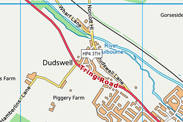 HP4 3TH map - OS VectorMap District (Ordnance Survey) HP4 3TH map - OS VectorMap District (Ordnance Survey)