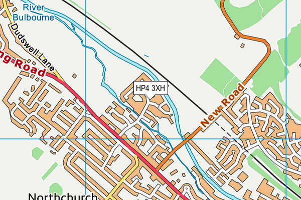 HP4 3XH map - OS VectorMap District (Ordnance Survey) HP4 3XH map - OS VectorMap District (Ordnance Survey)