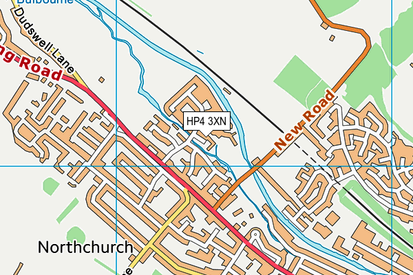 HP4 3XN map - OS VectorMap District (Ordnance Survey) HP4 3XN map - OS VectorMap District (Ordnance Survey)