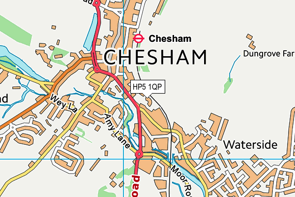 HP5 1QP map - OS VectorMap District (Ordnance Survey) HP5 1QP map - OS VectorMap District (Ordnance Survey)