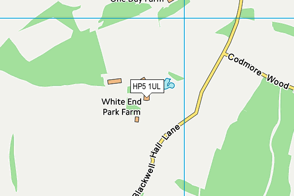 HP5 1UL map - OS VectorMap District (Ordnance Survey) HP5 1UL map - OS VectorMap District (Ordnance Survey)