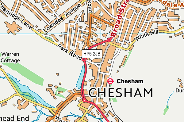 HP5 2JB map - OS VectorMap District (Ordnance Survey) HP5 2JB map - OS VectorMap District (Ordnance Survey)