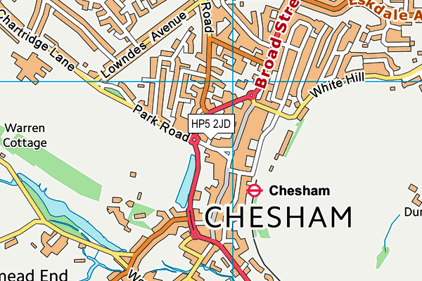HP5 2JD map - OS VectorMap District (Ordnance Survey) HP5 2JD map - OS VectorMap District (Ordnance Survey)