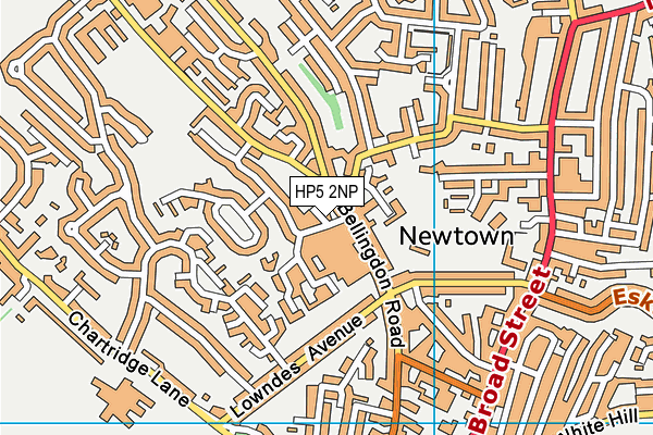 HP5 2NP map - OS VectorMap District (Ordnance Survey) HP5 2NP map - OS VectorMap District (Ordnance Survey)