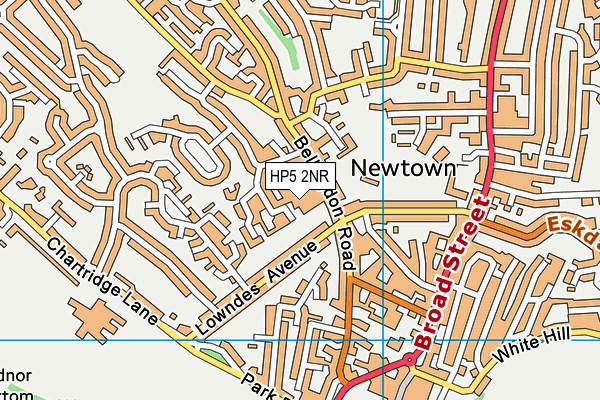 HP5 2NR map - OS VectorMap District (Ordnance Survey) HP5 2NR map - OS VectorMap District (Ordnance Survey)