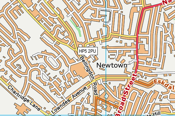 HP5 2PU map - OS VectorMap District (Ordnance Survey) HP5 2PU map - OS VectorMap District (Ordnance Survey)