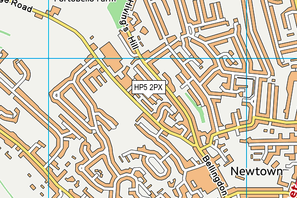 HP5 2PX map - OS VectorMap District (Ordnance Survey) HP5 2PX map - OS VectorMap District (Ordnance Survey)