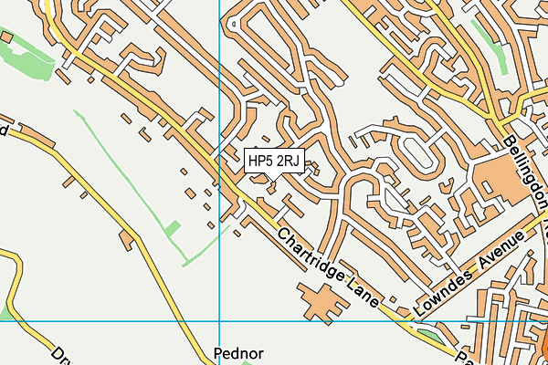 HP5 2RJ map - OS VectorMap District (Ordnance Survey) HP5 2RJ map - OS VectorMap District (Ordnance Survey)