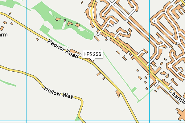 HP5 2SS map - OS VectorMap District (Ordnance Survey) HP5 2SS map - OS VectorMap District (Ordnance Survey)