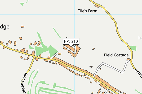 HP5 2TD map - OS VectorMap District (Ordnance Survey) HP5 2TD map - OS VectorMap District (Ordnance Survey)