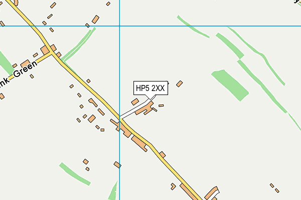 HP5 2XX map - OS VectorMap District (Ordnance Survey) HP5 2XX map - OS VectorMap District (Ordnance Survey)
