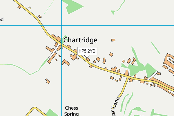HP5 2YD map - OS VectorMap District (Ordnance Survey) HP5 2YD map - OS VectorMap District (Ordnance Survey)