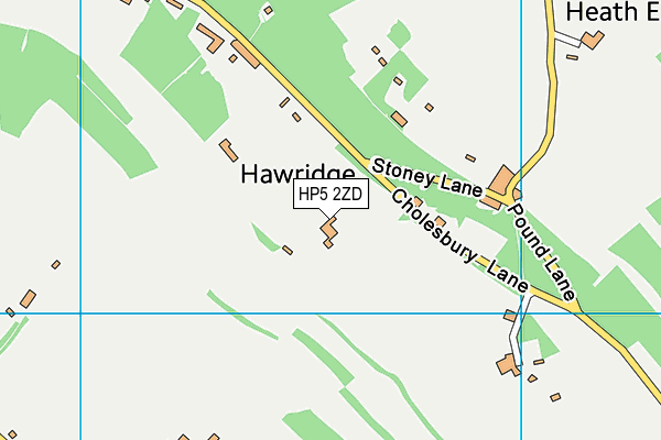 HP5 2ZD map - OS VectorMap District (Ordnance Survey) HP5 2ZD map - OS VectorMap District (Ordnance Survey)