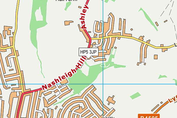 HP5 3JP map - OS VectorMap District (Ordnance Survey) HP5 3JP map - OS VectorMap District (Ordnance Survey)