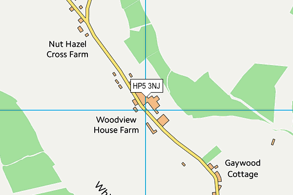 HP5 3NJ map - OS VectorMap District (Ordnance Survey) HP5 3NJ map - OS VectorMap District (Ordnance Survey)