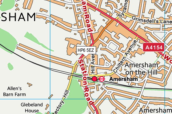 HP6 5EZ map - OS VectorMap District (Ordnance Survey) HP6 5EZ map - OS VectorMap District (Ordnance Survey)