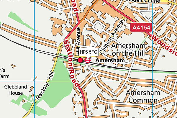 HP6 5FG map - OS VectorMap District (Ordnance Survey) HP6 5FG map - OS VectorMap District (Ordnance Survey)