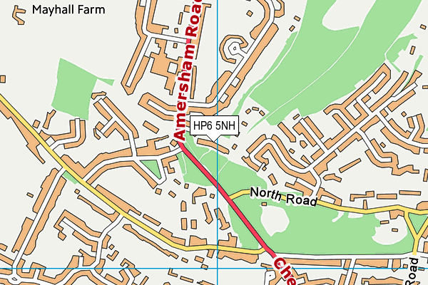 HP6 5NH map - OS VectorMap District (Ordnance Survey)