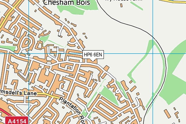 HP6 6EN map - OS VectorMap District (Ordnance Survey) HP6 6EN map - OS VectorMap District (Ordnance Survey)