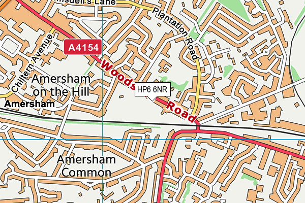 HP6 6NR map - OS VectorMap District (Ordnance Survey) HP6 6NR map - OS VectorMap District (Ordnance Survey)