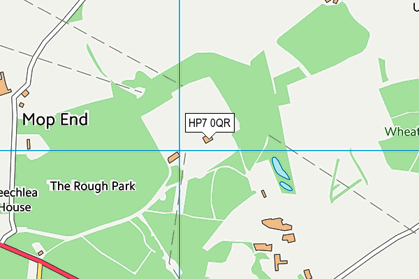HP7 0QR map - OS VectorMap District (Ordnance Survey) HP7 0QR map - OS VectorMap District (Ordnance Survey)