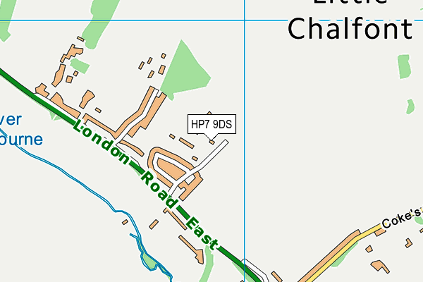 HP7 9DS map - OS VectorMap District (Ordnance Survey) HP7 9DS map - OS VectorMap District (Ordnance Survey)