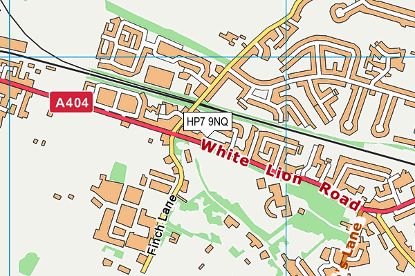 HP7 9NQ map - OS VectorMap District (Ordnance Survey) HP7 9NQ map - OS VectorMap District (Ordnance Survey)