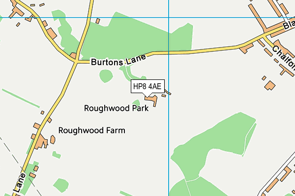 HP8 4AE map - OS VectorMap District (Ordnance Survey) HP8 4AE map - OS VectorMap District (Ordnance Survey)