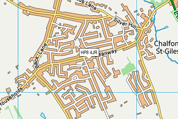 HP8 4JR map - OS VectorMap District (Ordnance Survey) HP8 4JR map - OS VectorMap District (Ordnance Survey)