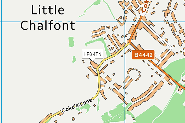 HP8 4TN map - OS VectorMap District (Ordnance Survey) HP8 4TN map - OS VectorMap District (Ordnance Survey)