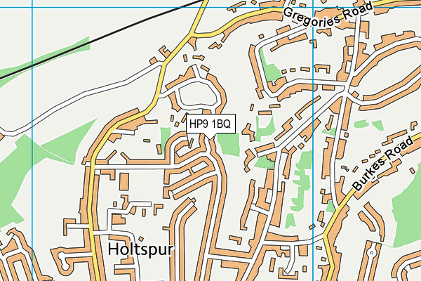 HP9 1BQ map - OS VectorMap District (Ordnance Survey) HP9 1BQ map - OS VectorMap District (Ordnance Survey)