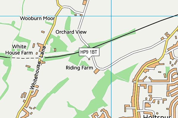 HP9 1BT map - OS VectorMap District (Ordnance Survey) HP9 1BT map - OS VectorMap District (Ordnance Survey)