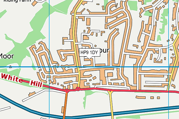 HP9 1DY map - OS VectorMap District (Ordnance Survey) HP9 1DY map - OS VectorMap District (Ordnance Survey)