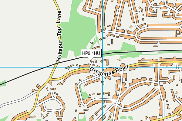 HP9 1HU map - OS VectorMap District (Ordnance Survey) HP9 1HU map - OS VectorMap District (Ordnance Survey)